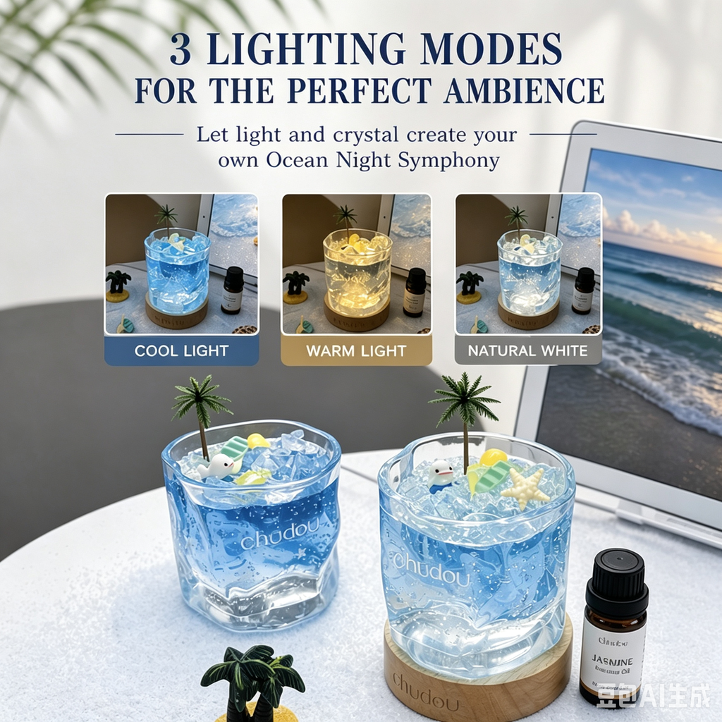 ✨ Ocean Breeze Reed Diffuser Gift Set