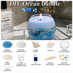 🌊 DIY OCEAN SCENTED CANDLE KIT