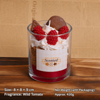 Handmade Dessert Scented Candle – 9 Fragrance Options | Personalized Gift Candle