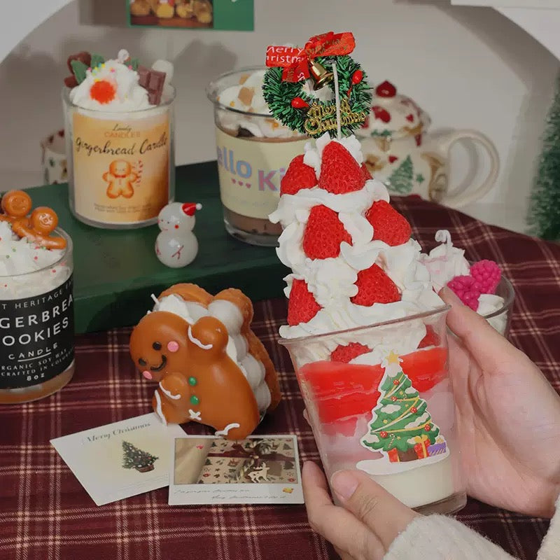 Handmade Dessert Soy Candle Collection