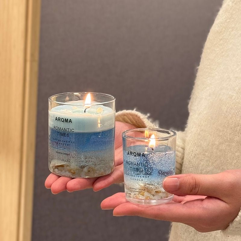 Ocean Breeze Scented Candle | Single Cup, 2 Sizes