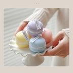 Pastel Macaron Candle - Hand-Poured Soy Wax, Multiple Scents, Perfect for Bedroom Decor, Birthday Gift for Dessert Lovers