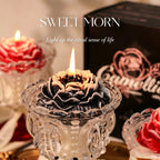 Elegant Floral Aroma Candle Gift Box – Romantic Home Fragrance & Aesthetic Decor Collection