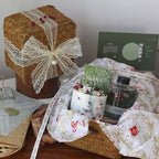 Premium Natural Soy Wax Candle + Reed Diffuser Set | Cottagecore Aromatherapy Gift Box