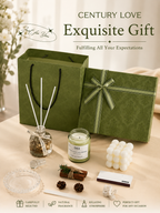 Luxury Black & Gold Aromatherapy Gift Set - Timeless Elegance for Your Space