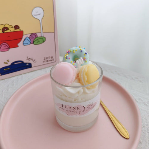 Decadent Dessert Scented Candle Stress Relief & Aromatherapy